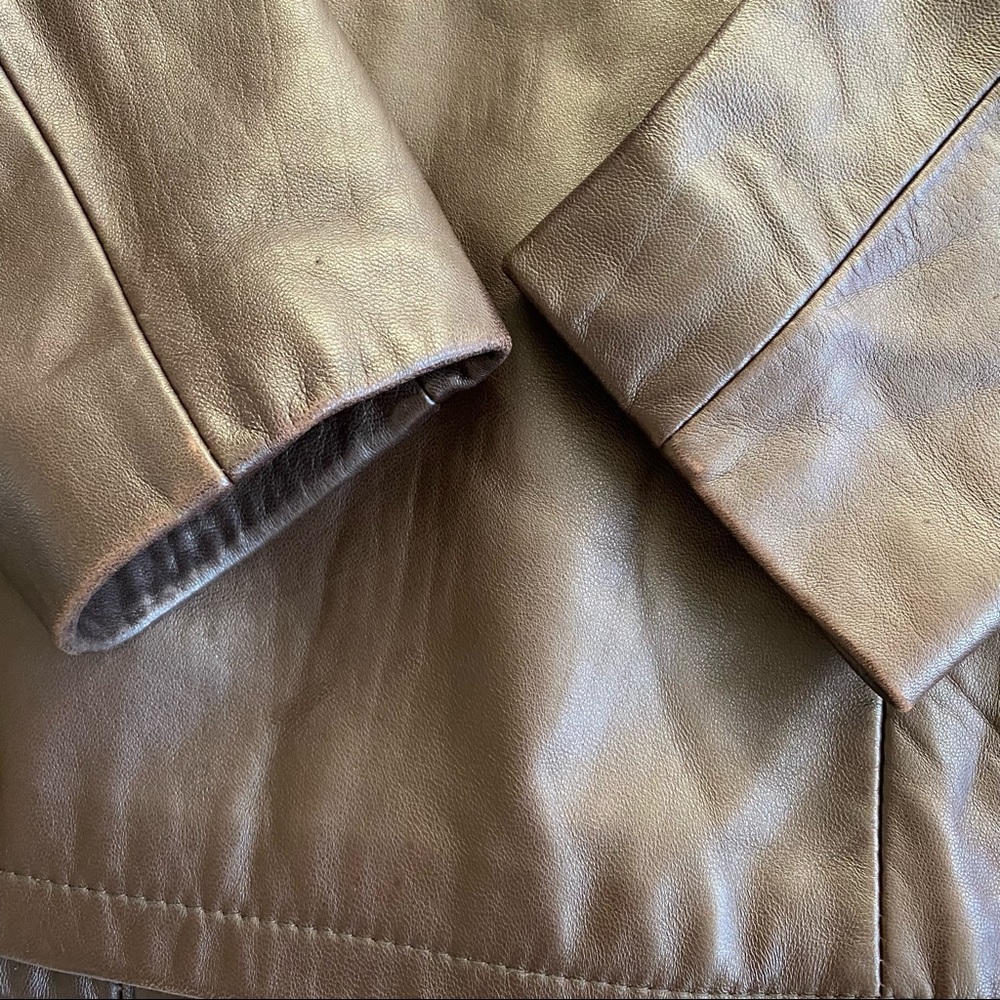 Banana Republic Leather Jacket - Picture 4 of 10